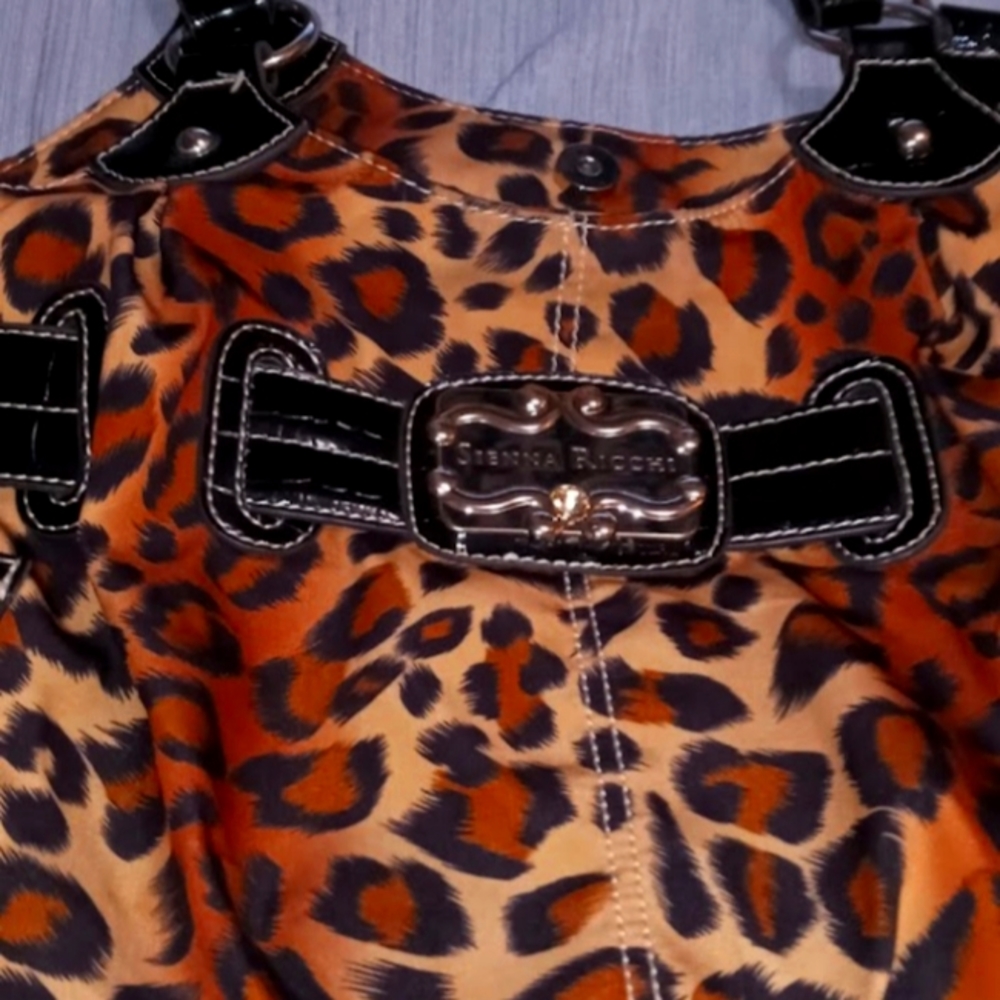 Sienna Ricci Leopard Skin Bag